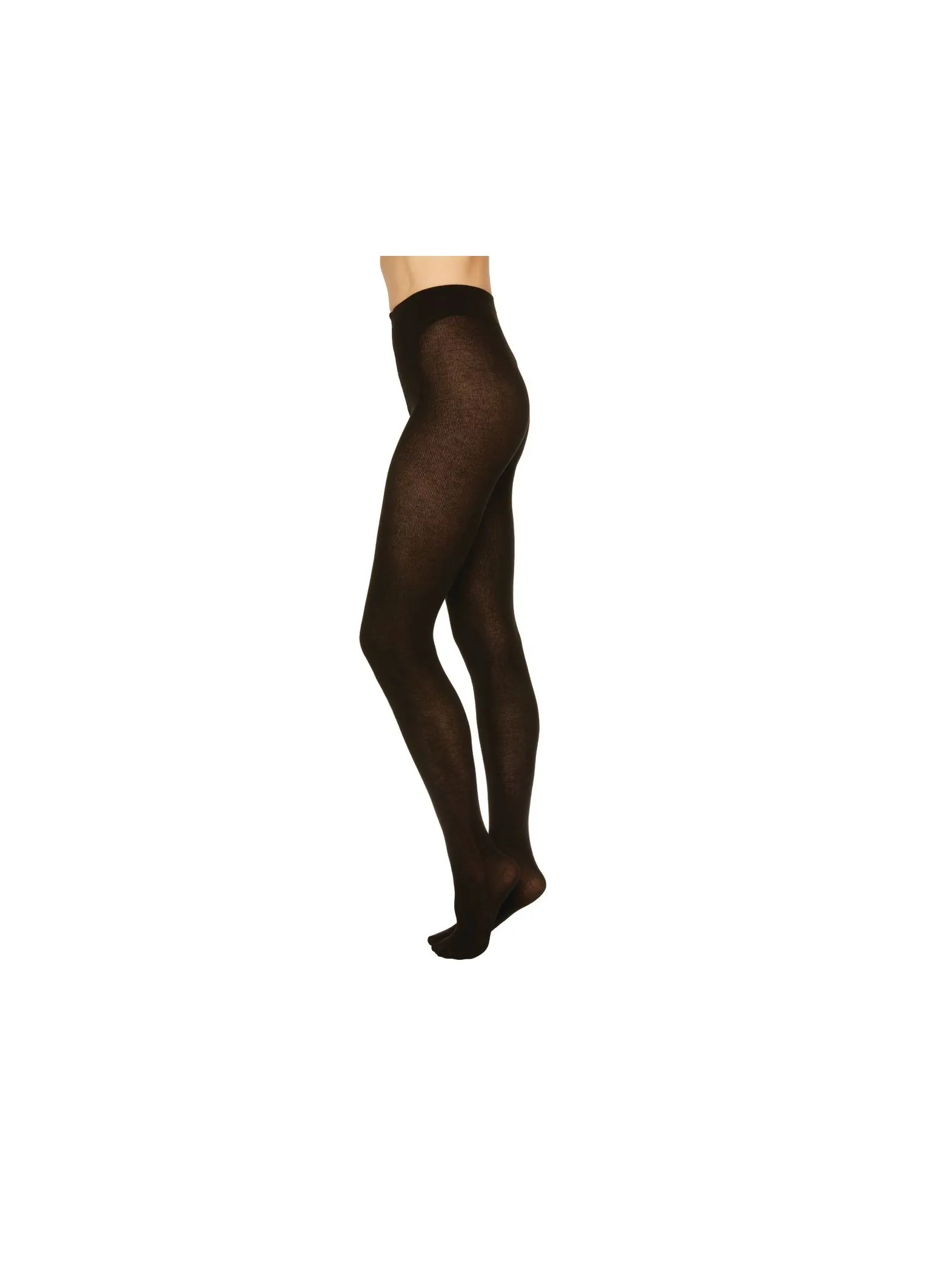 SWEDISH STOCKINGS HOSIERY ALICE CASHMERE BLACK